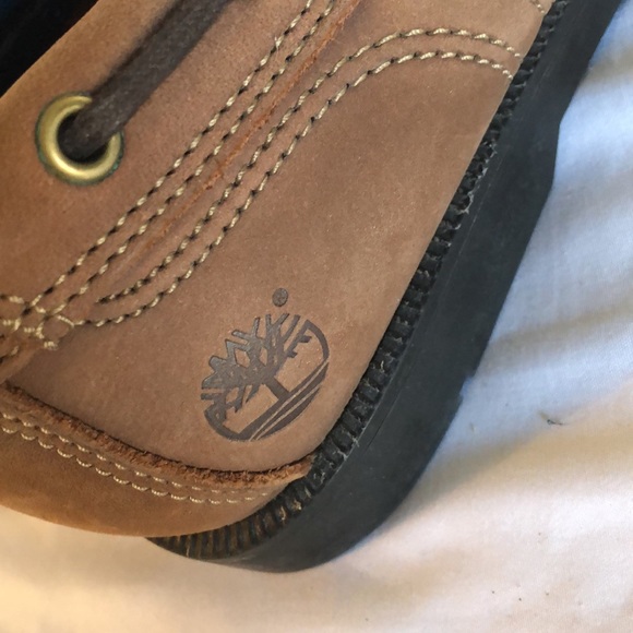 Timberland leather moccasin boat shoes - Picture 5 of 7